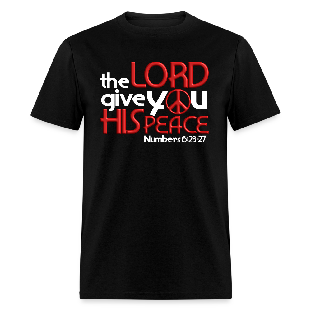 The Lord Give You His Peace - black