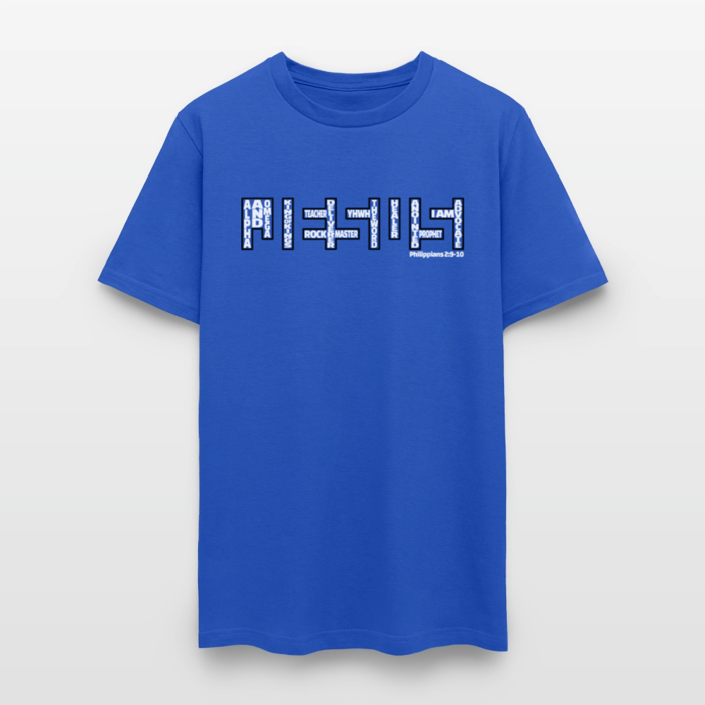 Jesus Name - royal blue