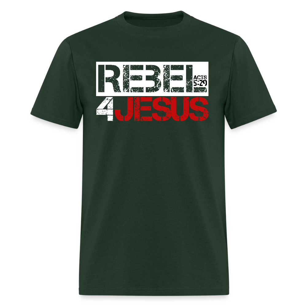 Rebel 4 Jesus - forest green