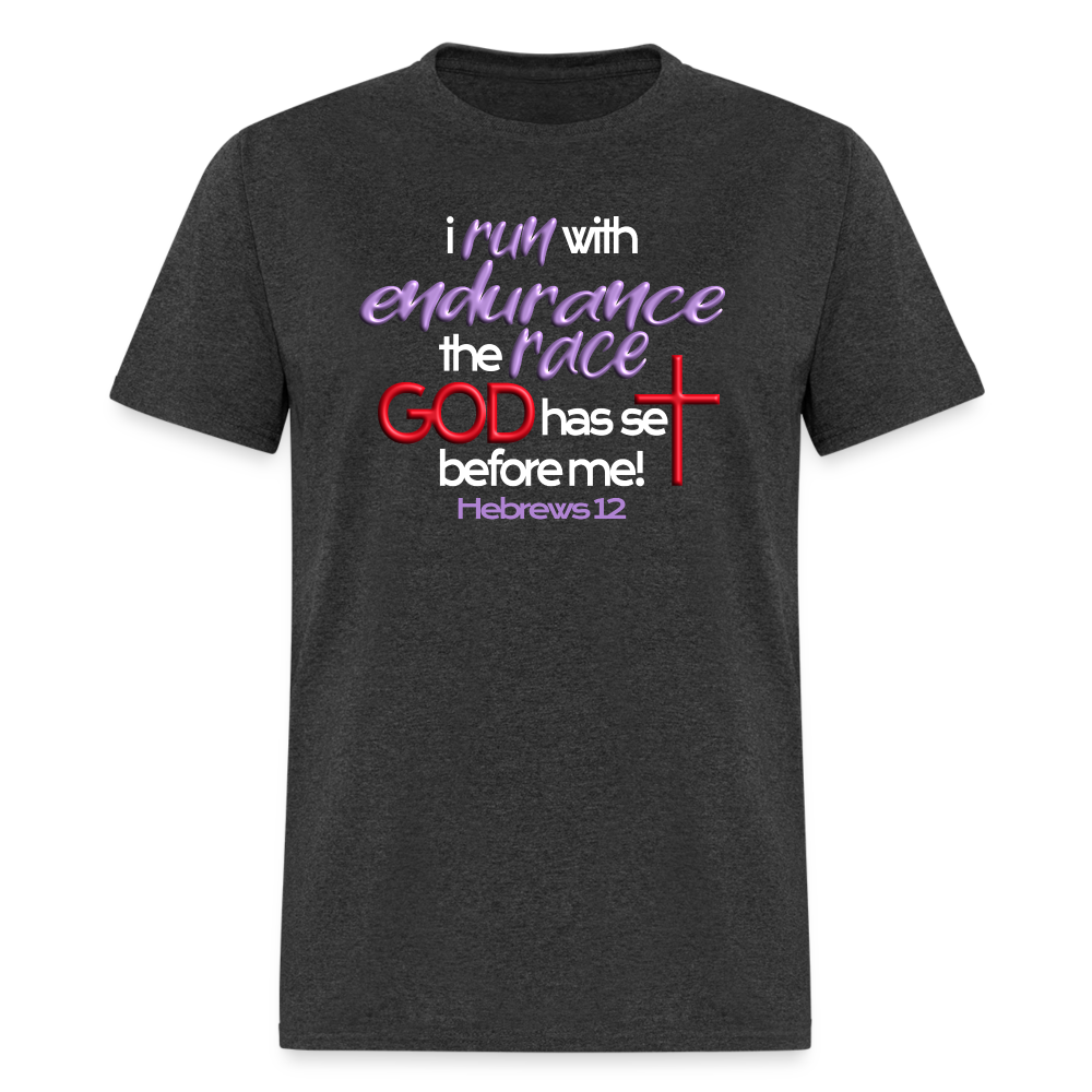 Run With Endurance - heather black