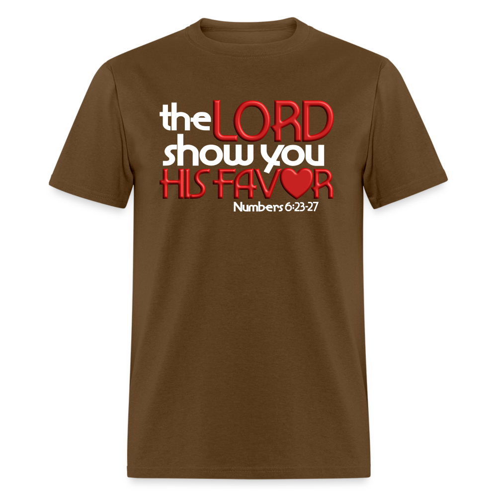 The Lord Show You His Favor - brown