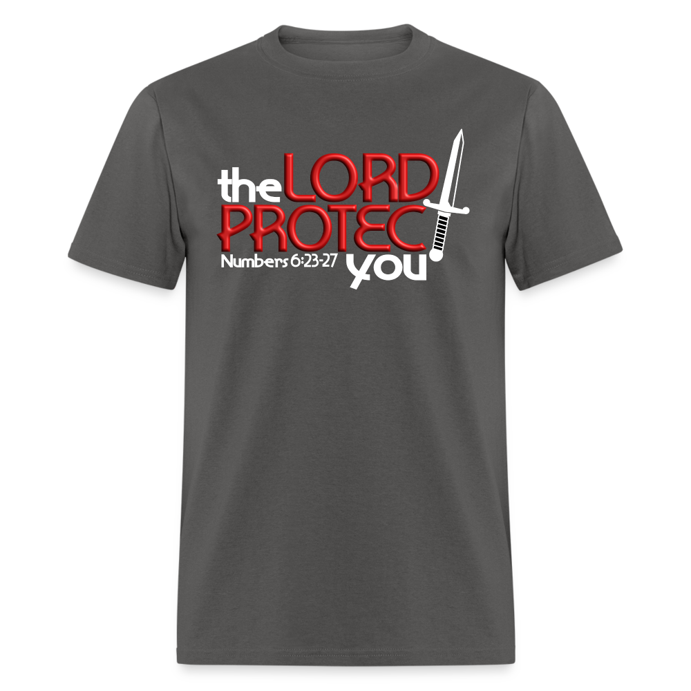 The Lord Protect You - charcoal