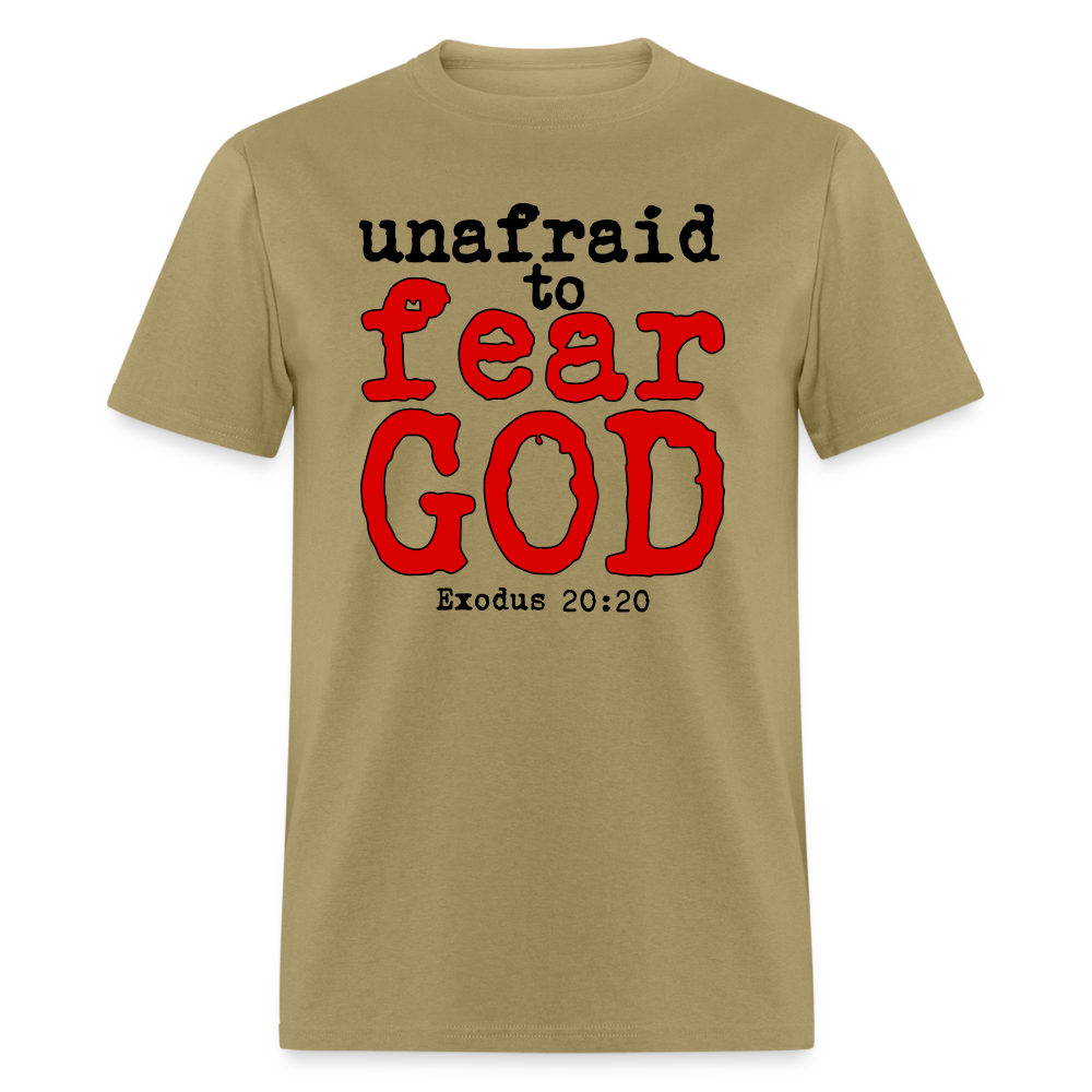 Unafraid to Fear God - khaki