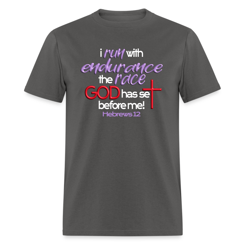 Run With Endurance - charcoal