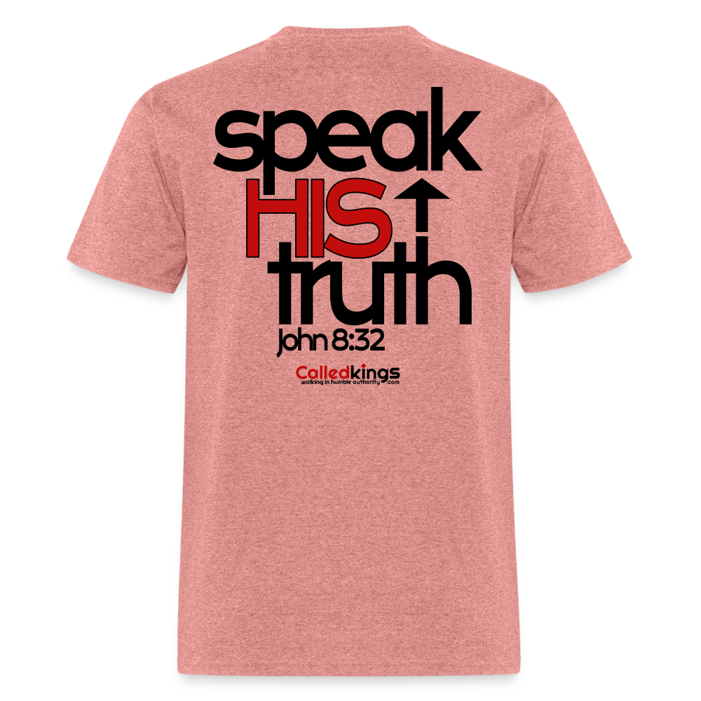WTBSF? Speak His Truth - heather mauve