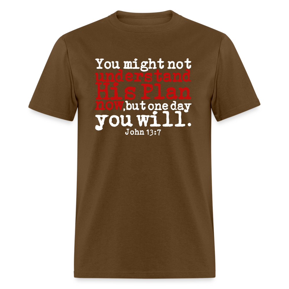 Understand His Plan Now - brown