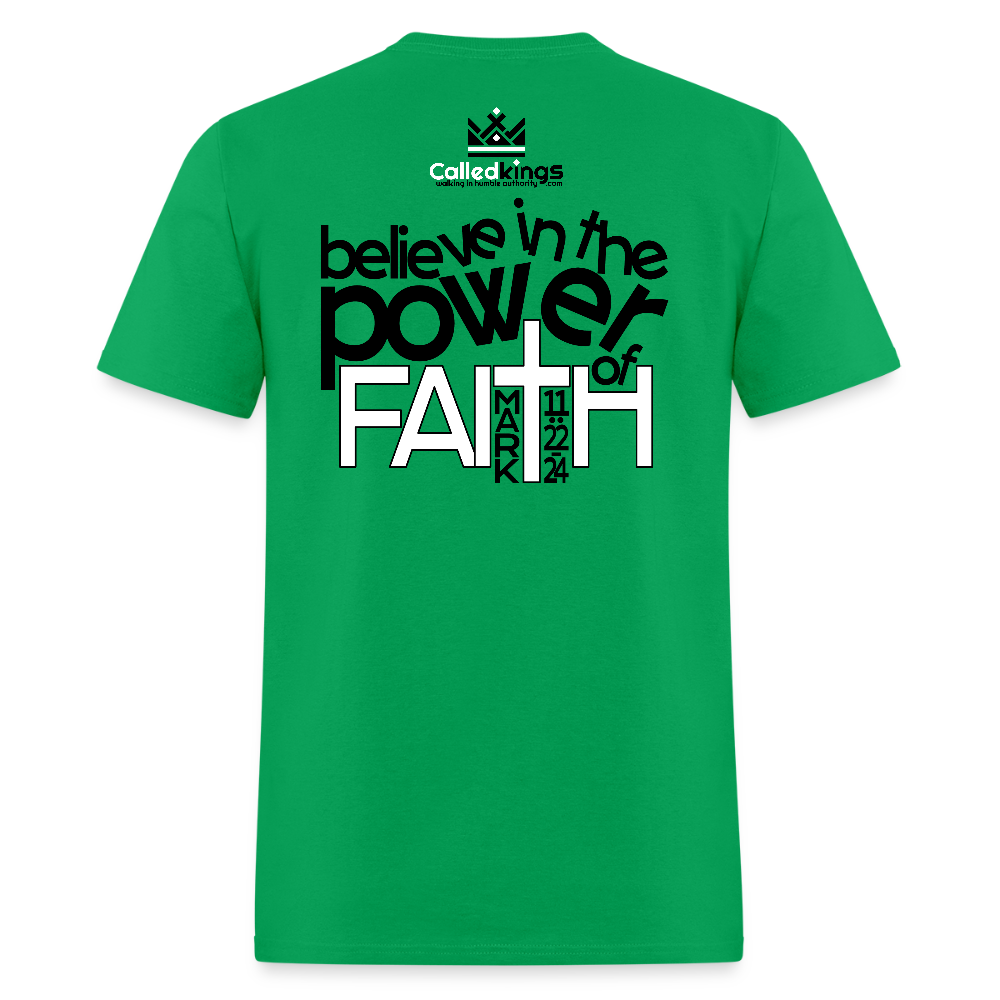 WTBSF? Believe in the Power of Faith - bright green
