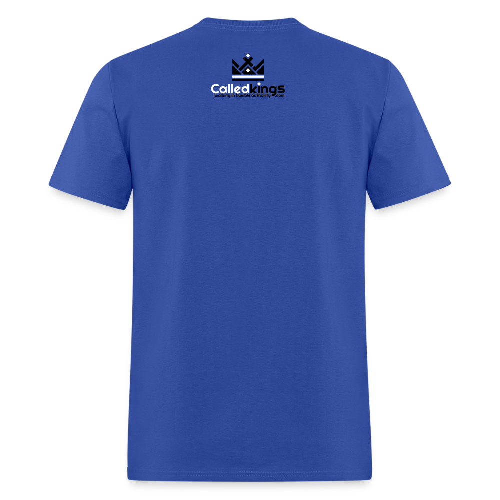 When the Time is Right the Lord Will Make it Happen - royal blue