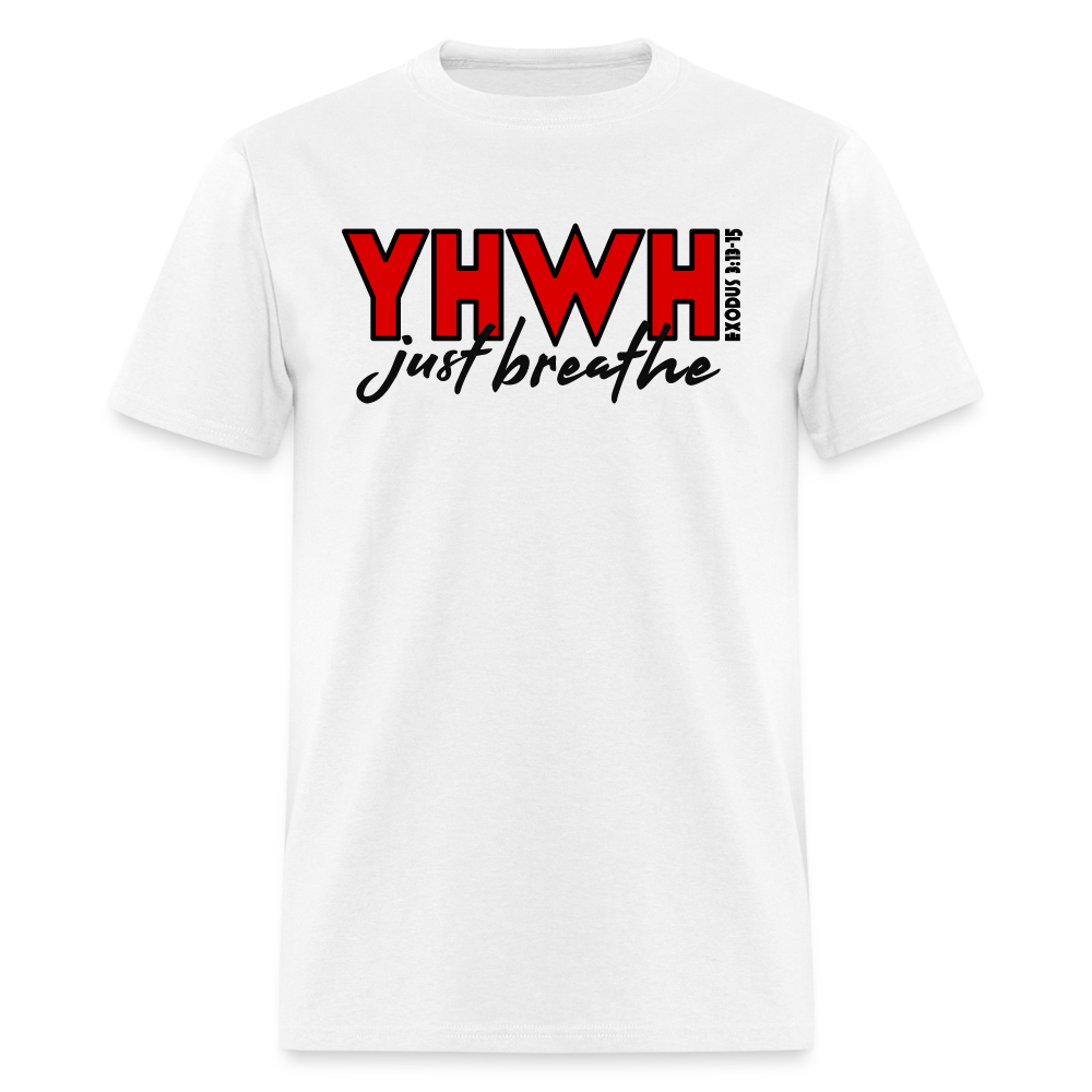 YHWH Just Breathe - white
