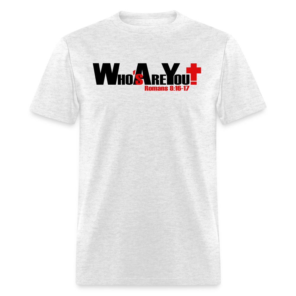 Who's Are You - light heather gray