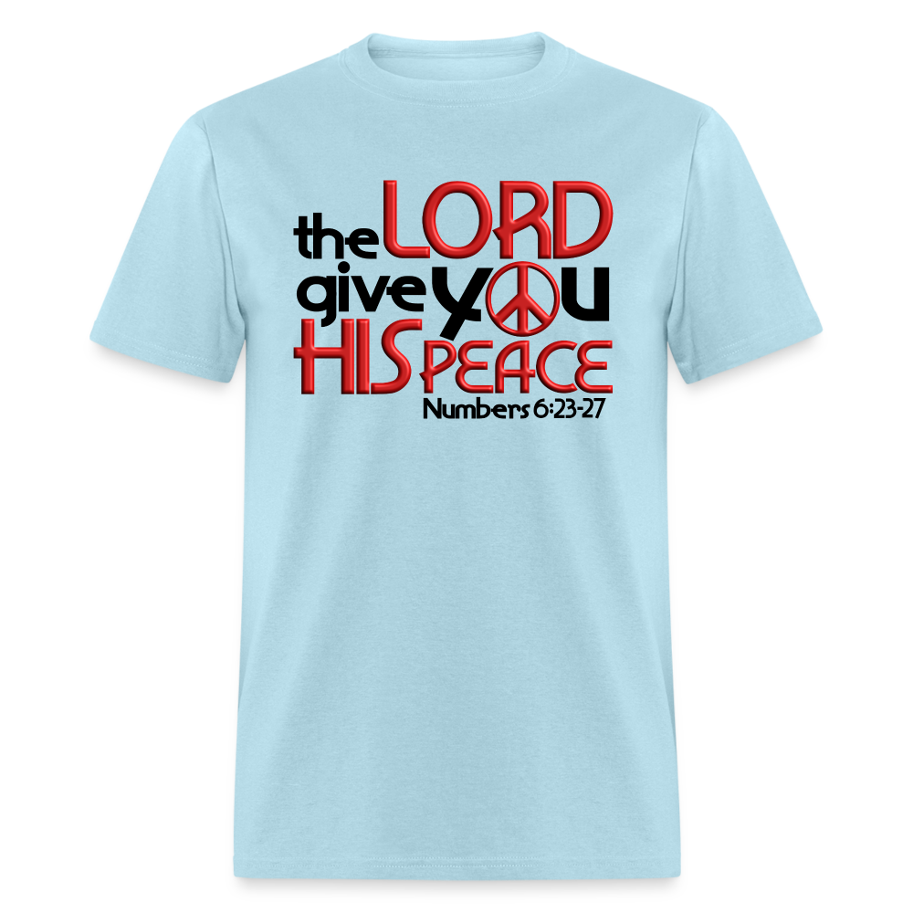The Lord Give You Peace - powder blue