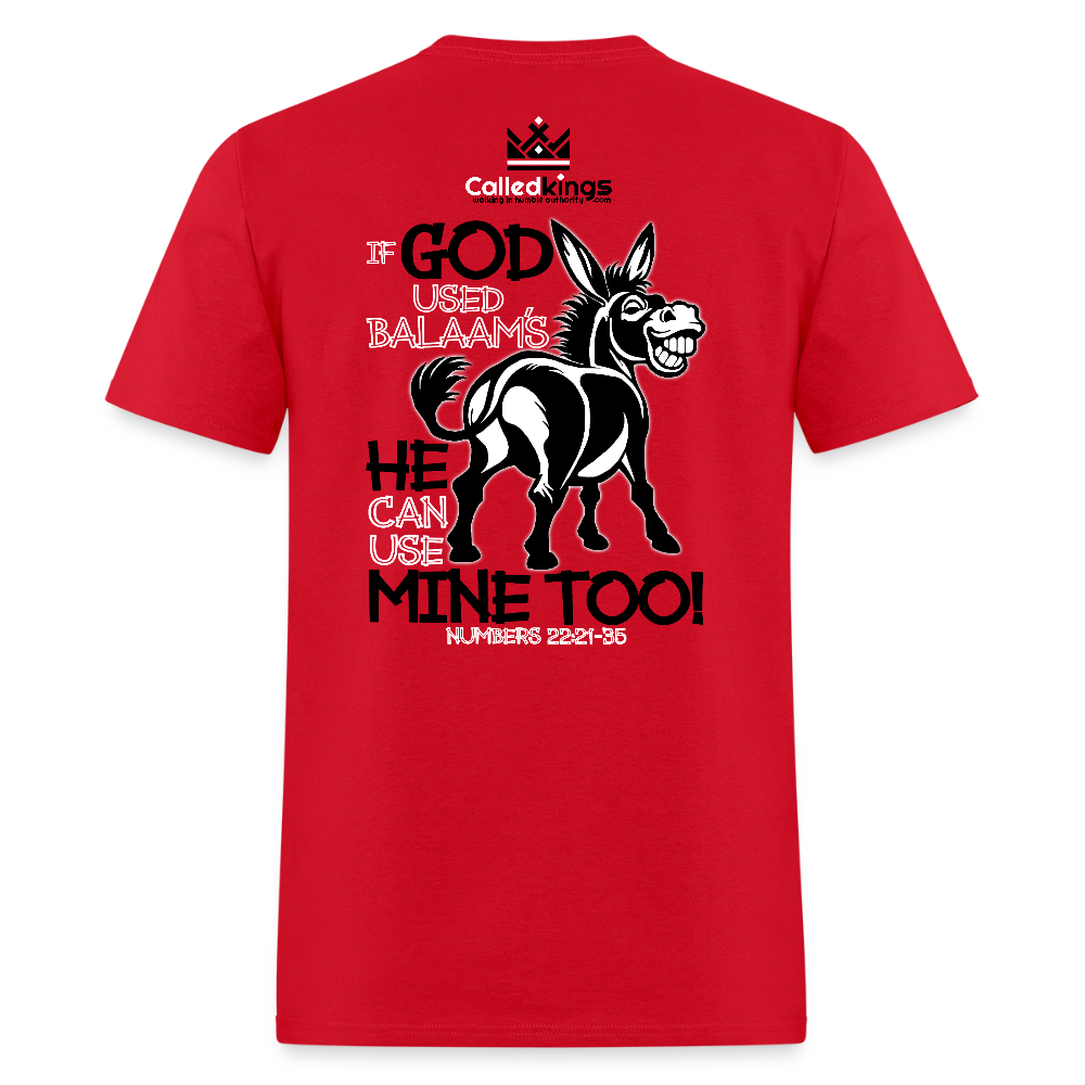 Balaam's Donkey - red