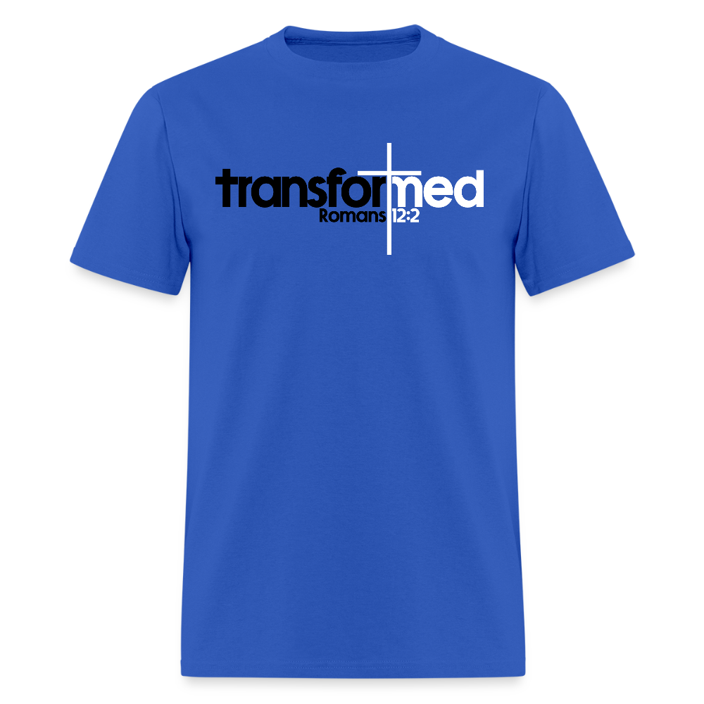 Transformed - royal blue
