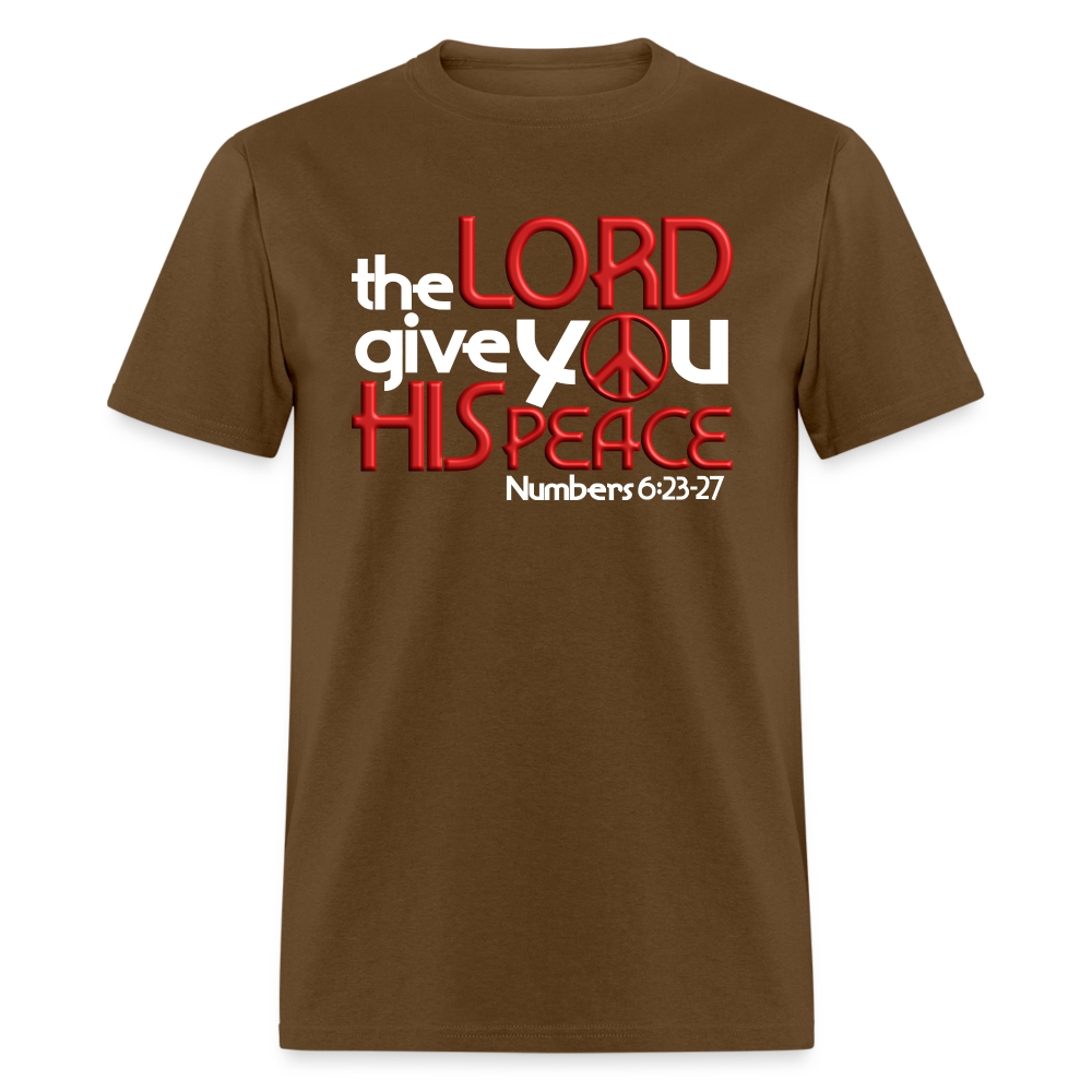 The Lord Give You His Peace - brown