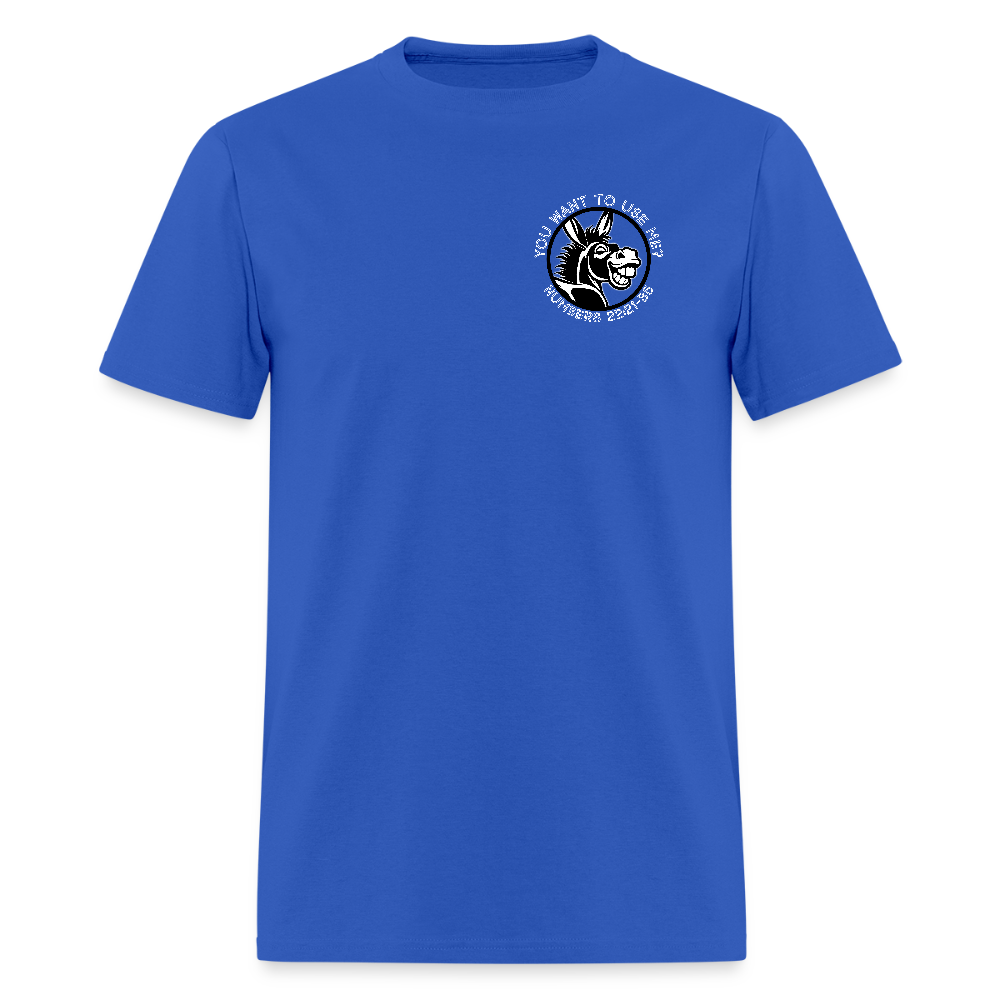 Balaam's Donkey - royal blue