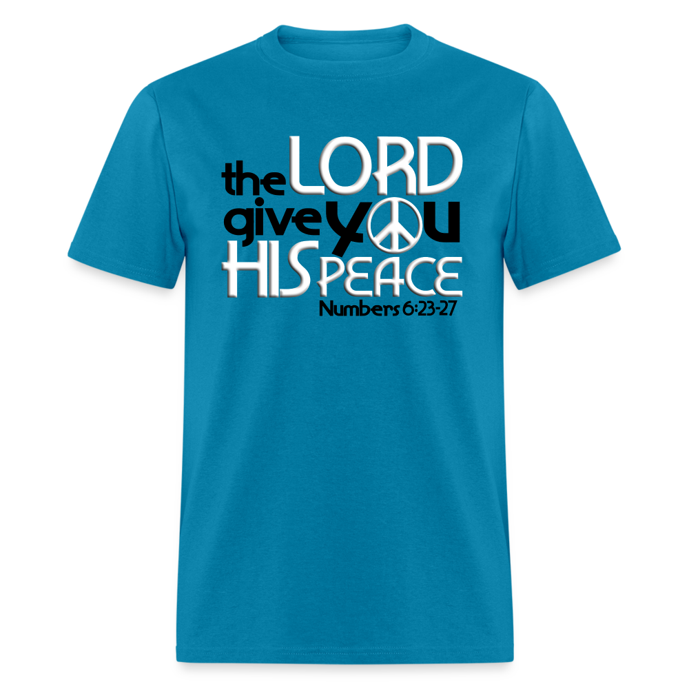 The Lord Give You His Peace - turquoise
