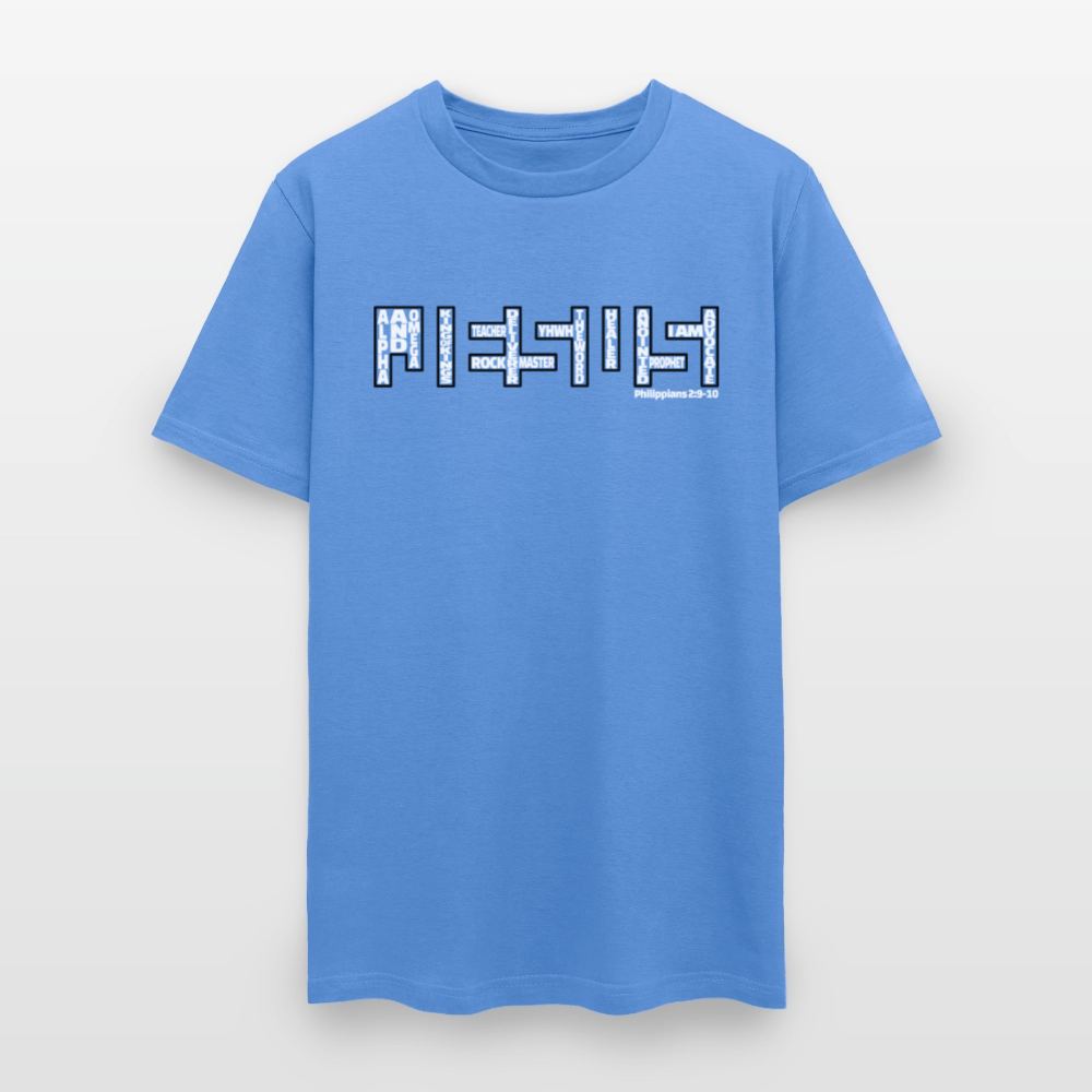 Jesus Name - carolina blue