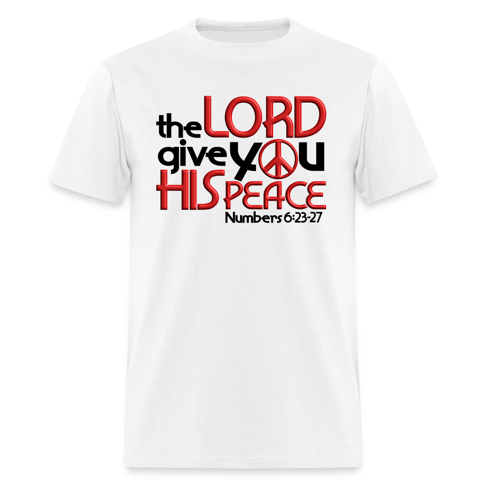 The Lord Give You Peace - white