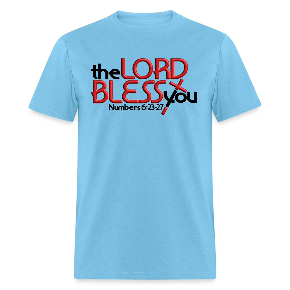 The Lord Bless You - aquatic blue