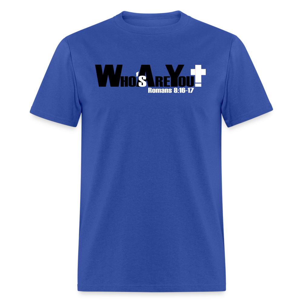 Who's Are You - royal blue