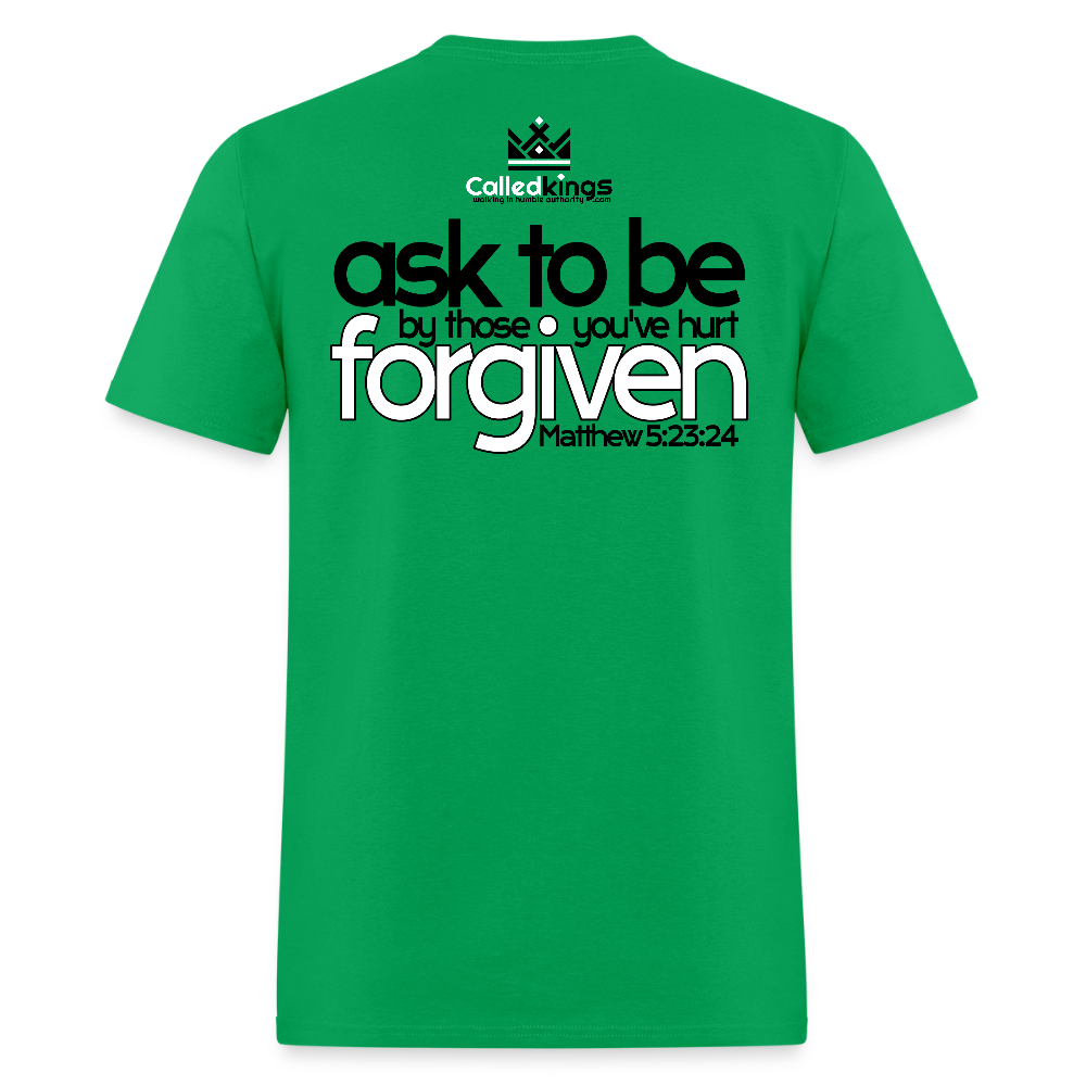 WTBSF? Ask to be Forgiven - bright green
