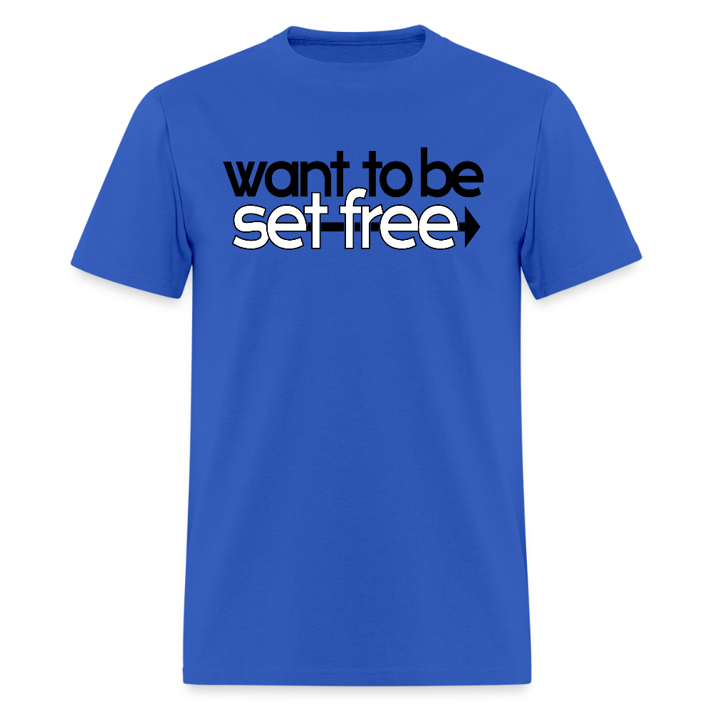 WTBSF? Forgive Who Hurt You - royal blue