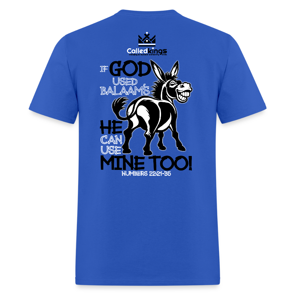 Balaam's Donkey - royal blue