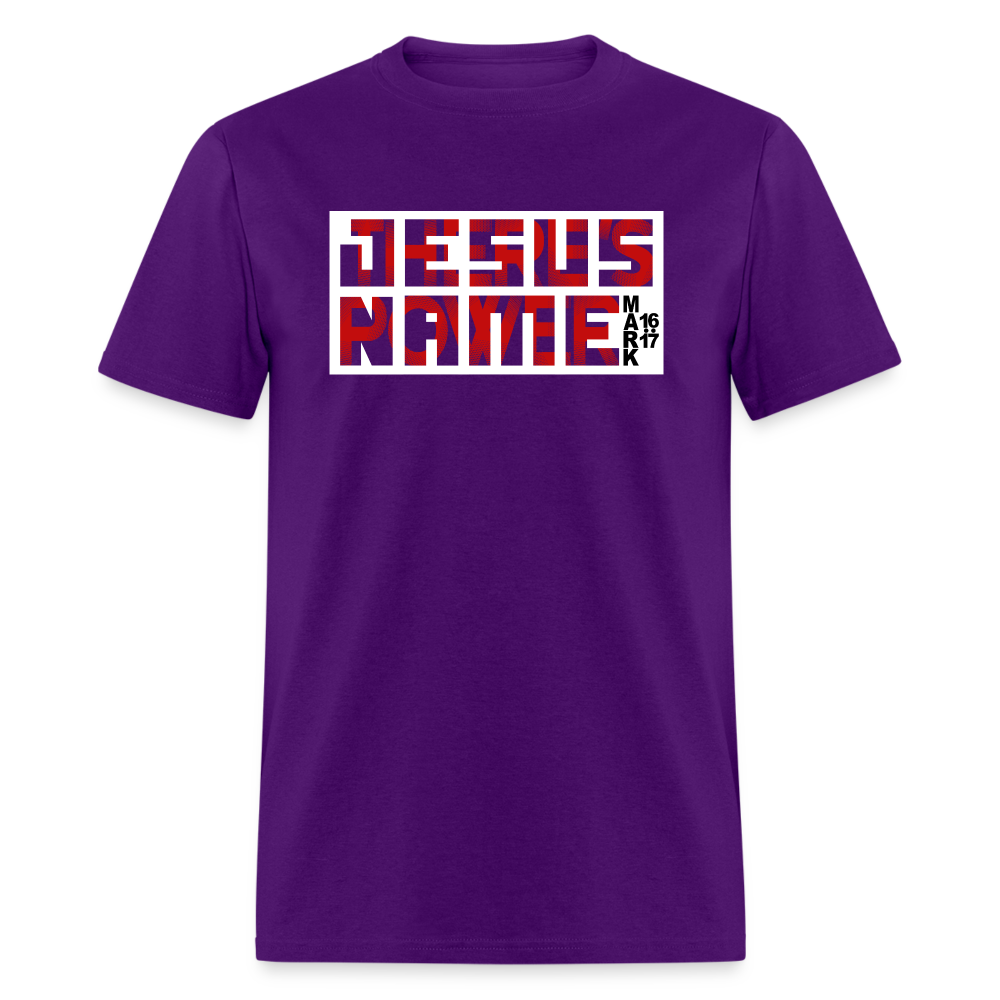 There's Power in Jesus Name - purple