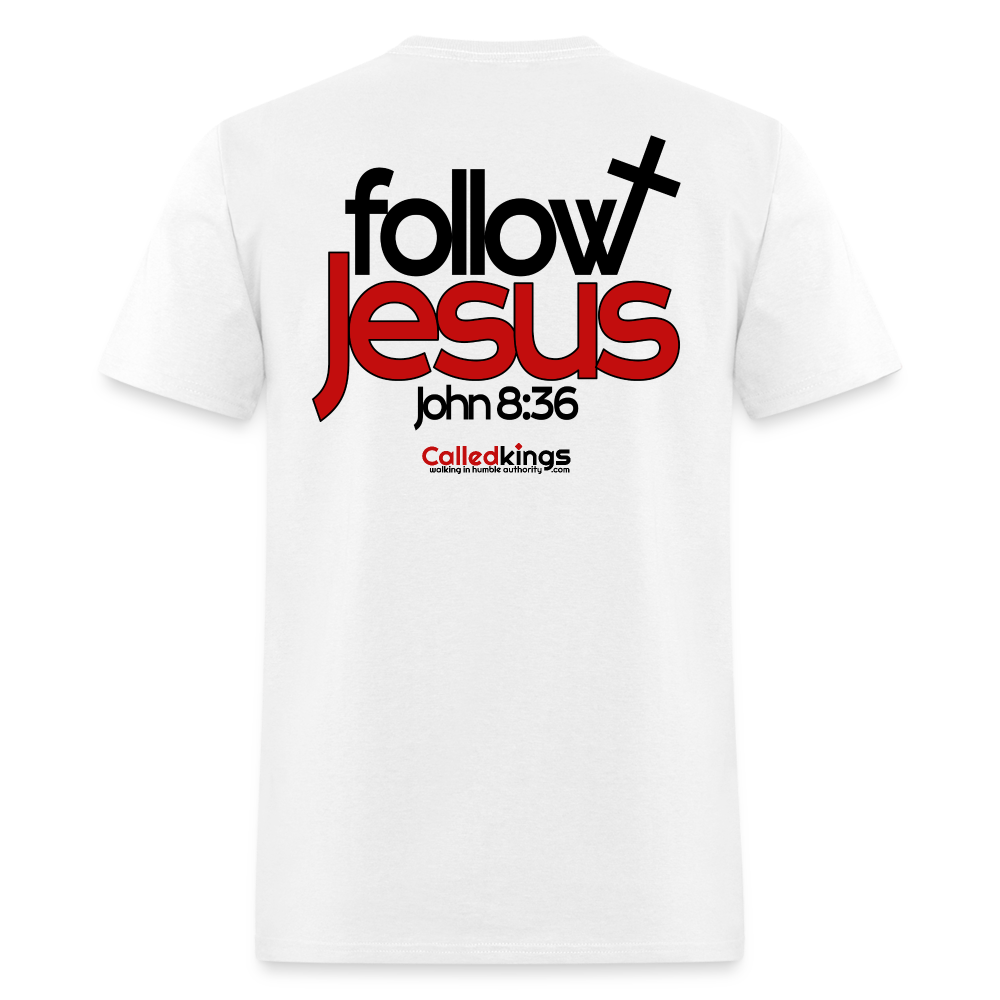 WTBSF? Follow Jesus - white