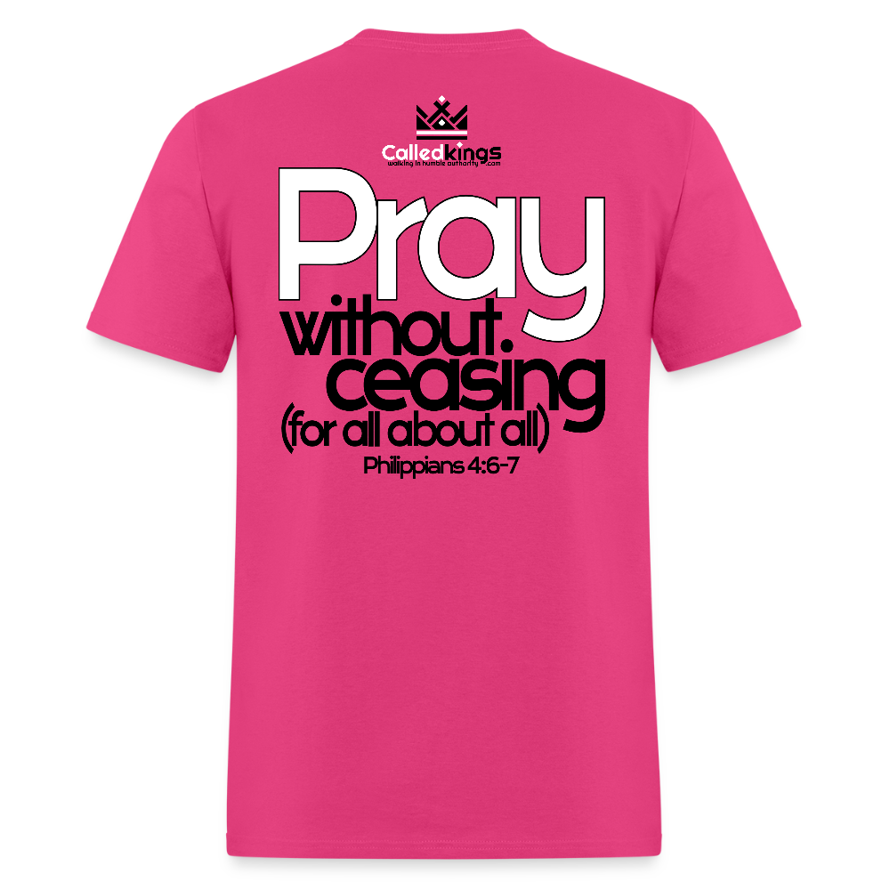 WTBSF? Pray Without Ceasing - fuchsia