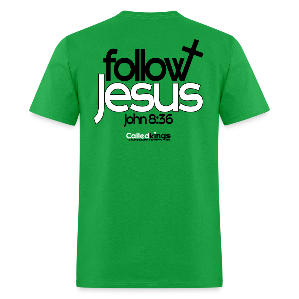 WTBSF? Follow Jesus - bright green