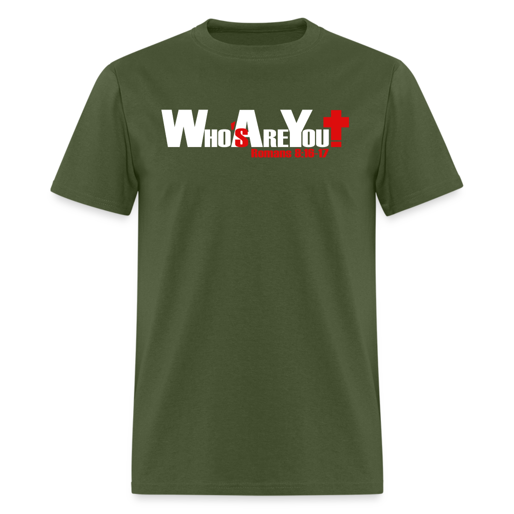 Who's Are You - military green