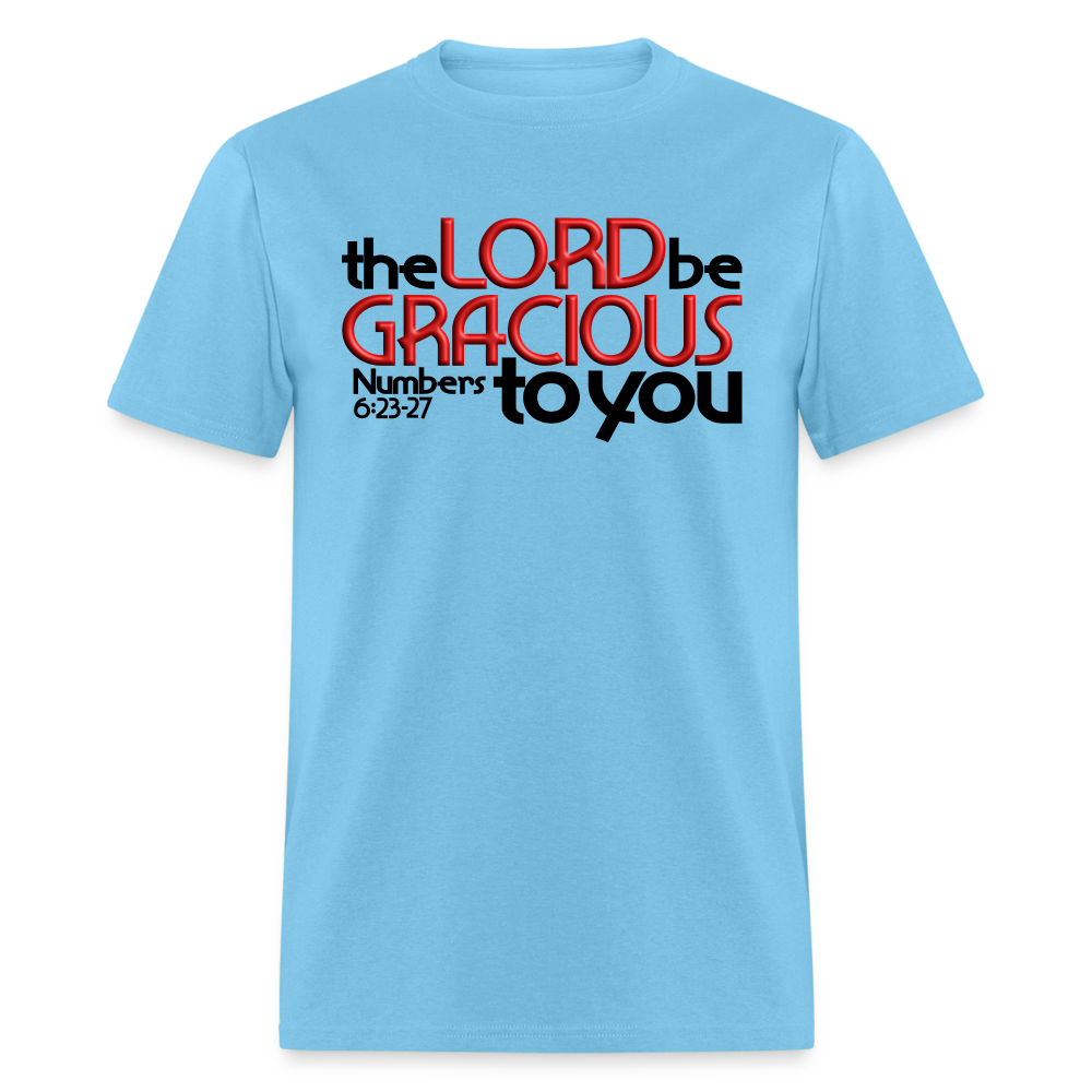 The Lord Be Gracious To You - aquatic blue