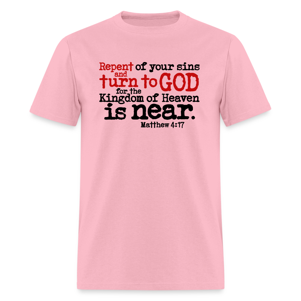 Repeat and Turn to God - pink