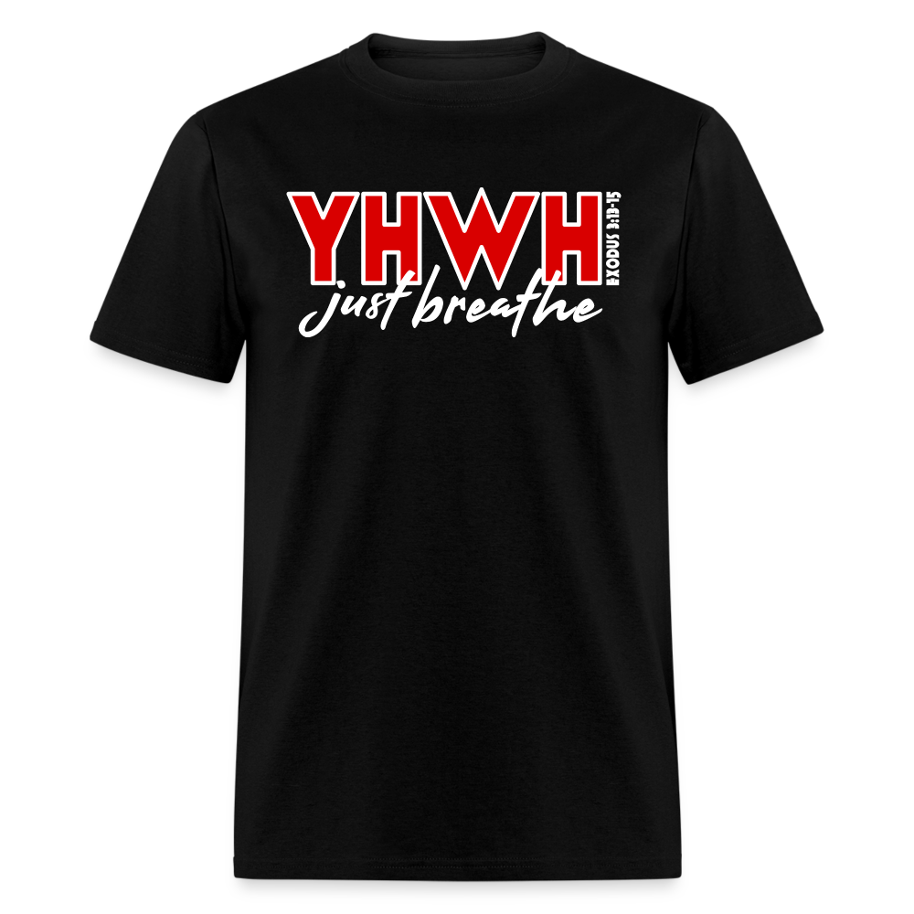 YHWH Just Breathe - black