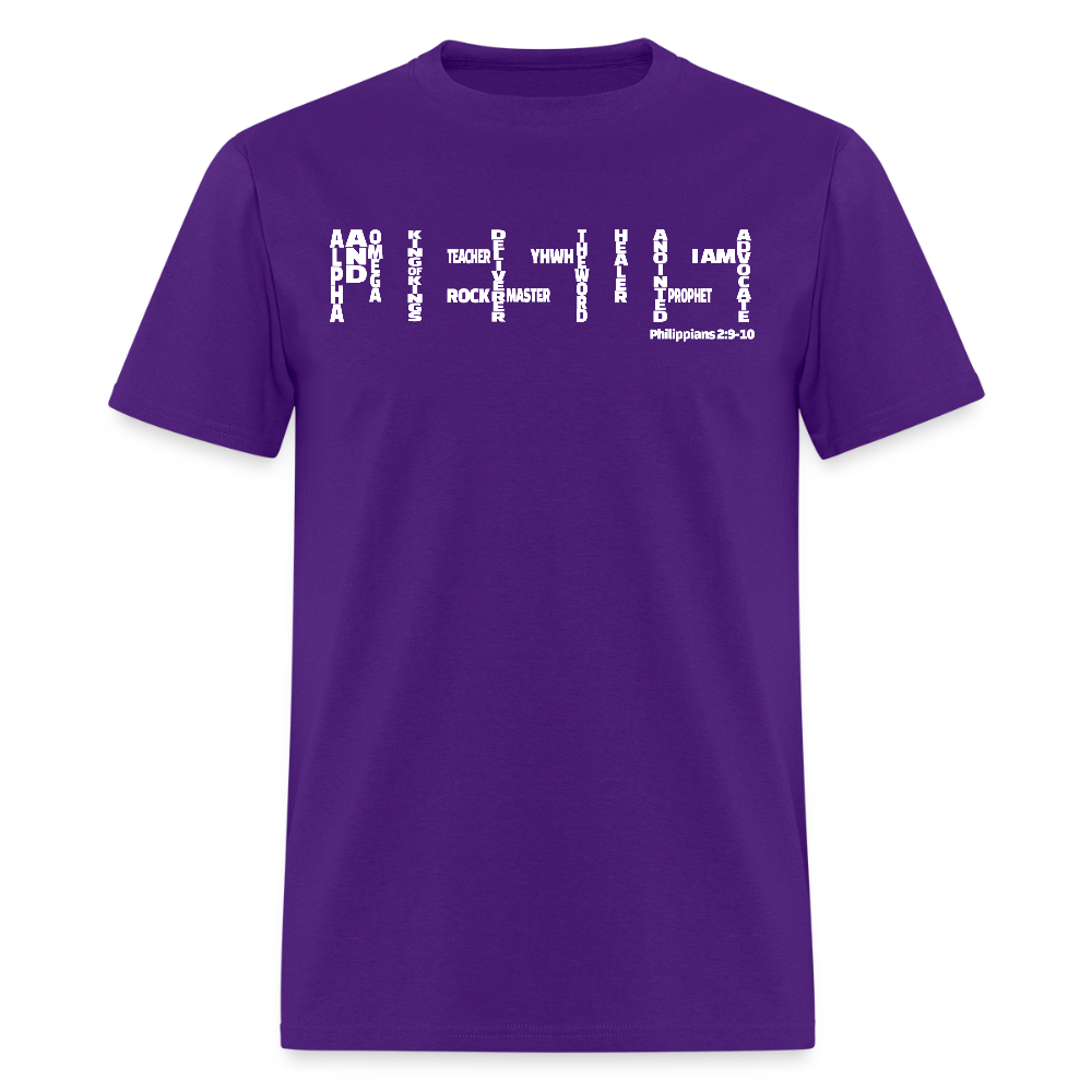 Jesus Names - purple