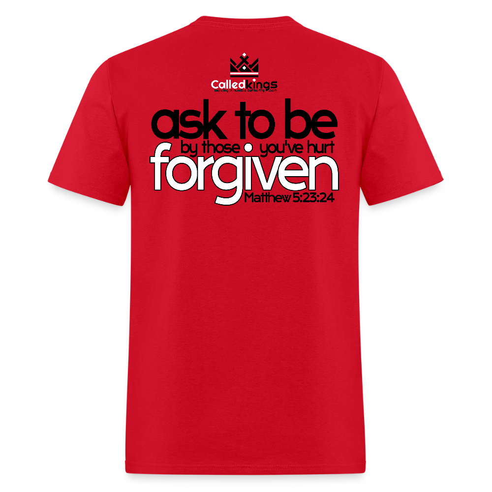 WTBSF? Ask to be Forgiven - red