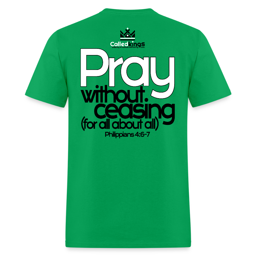 WTBSF? Pray Without Ceasing - bright green