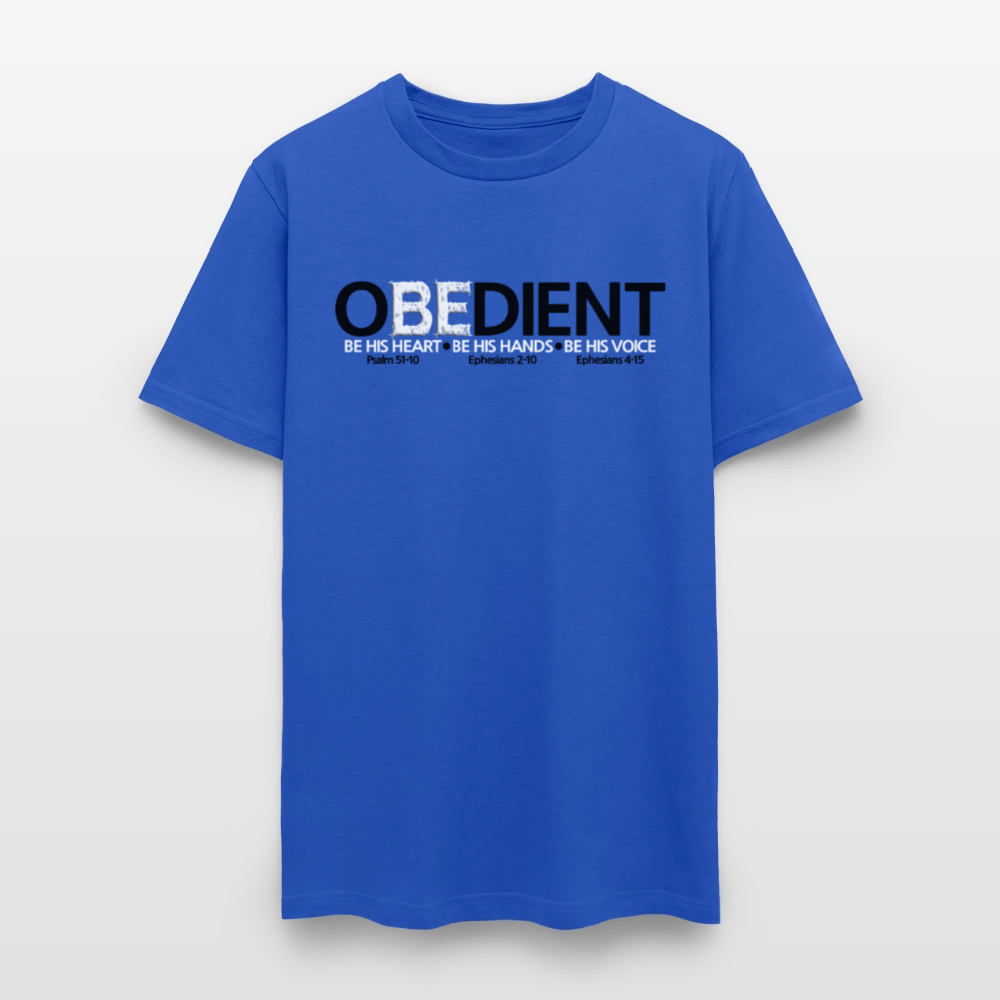 Obedient - royal blue