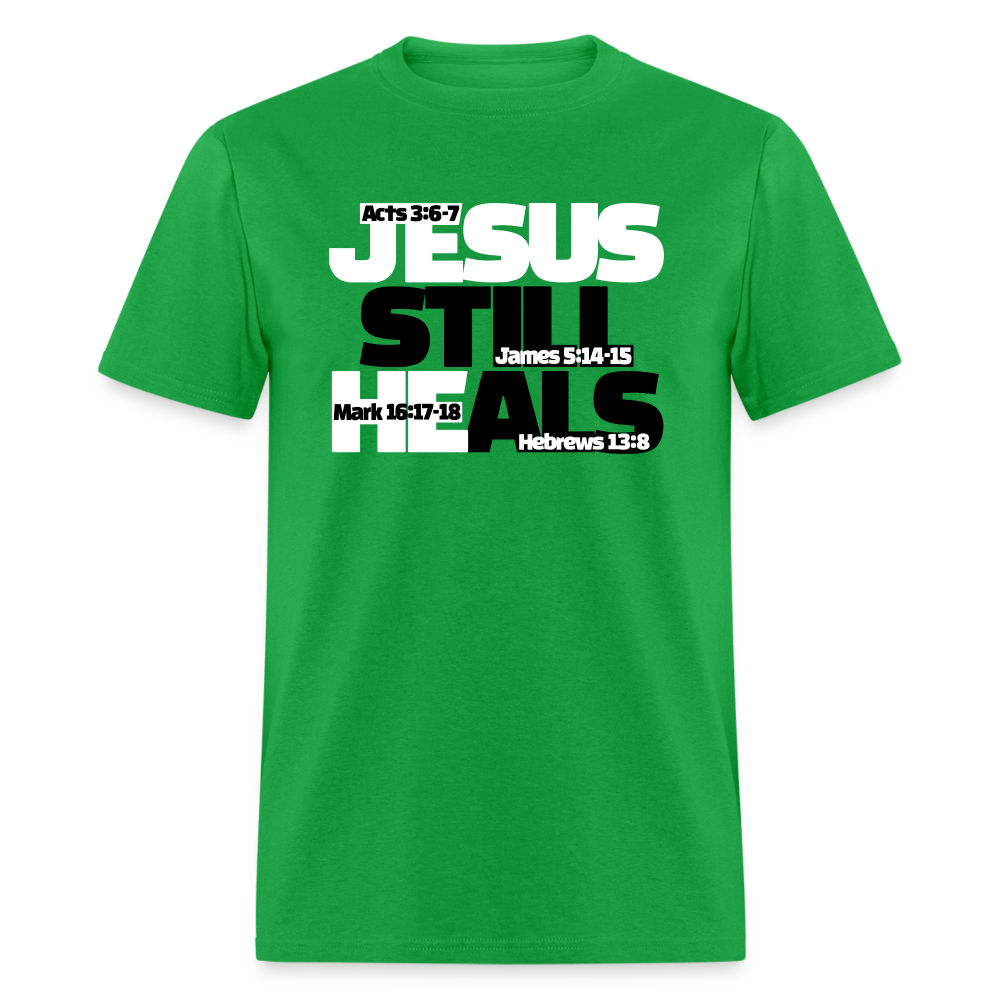 Jesus Still Heals - bright green