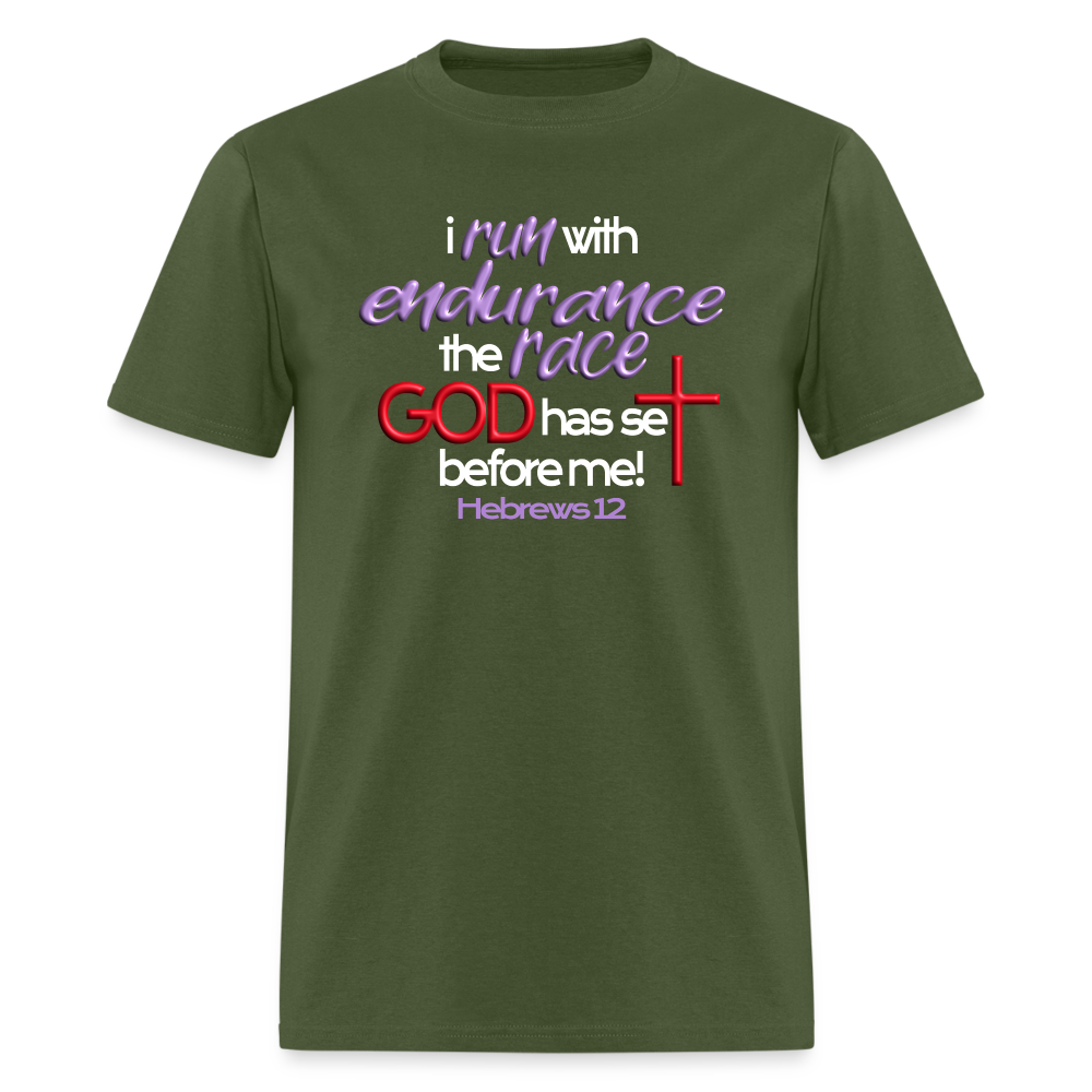 Run With Endurance - military green