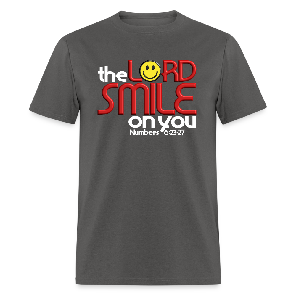 The Lord Smile On You - charcoal