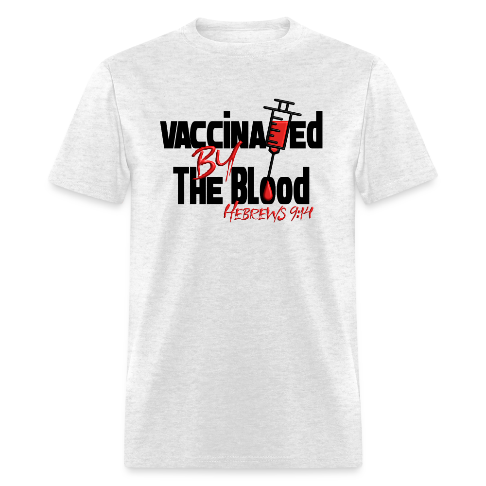 Vaccinated by the Blood - light heather gray