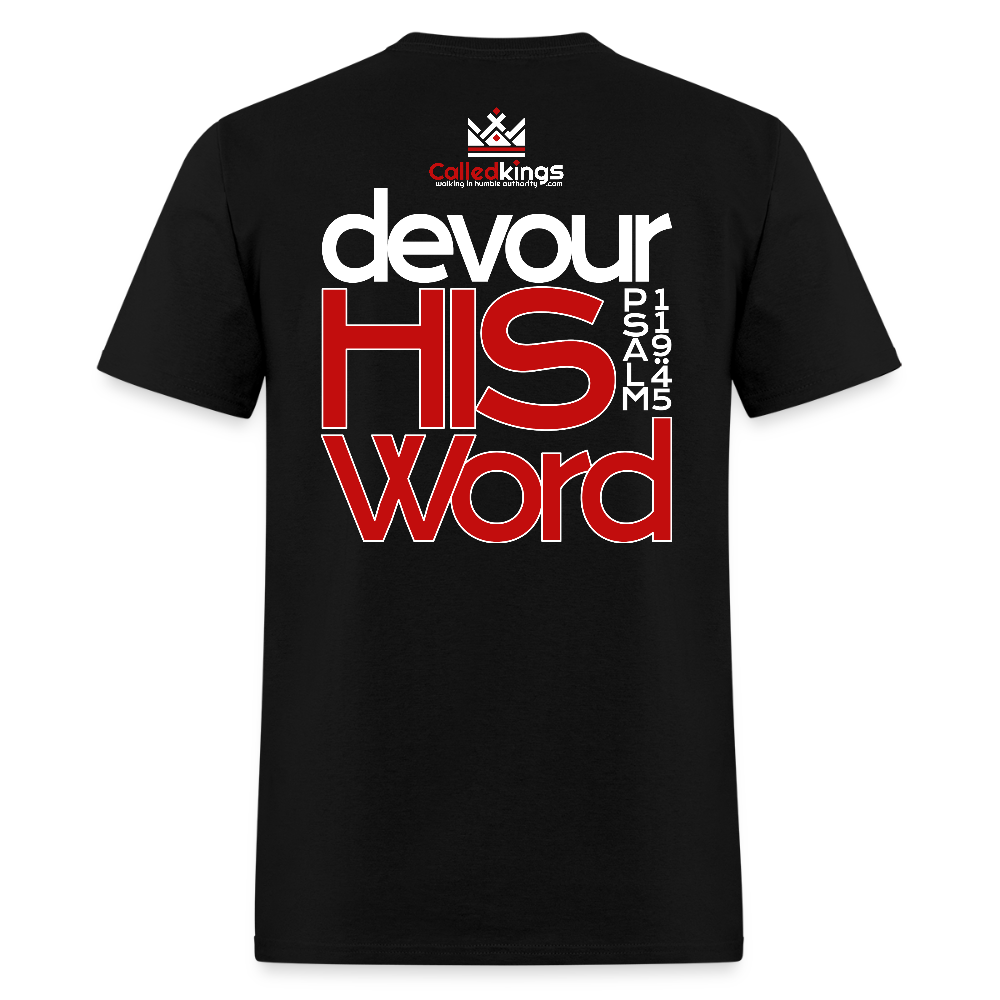 WTBSF? Devour His Word - black