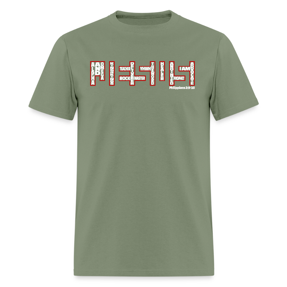 Jesus Name - military green