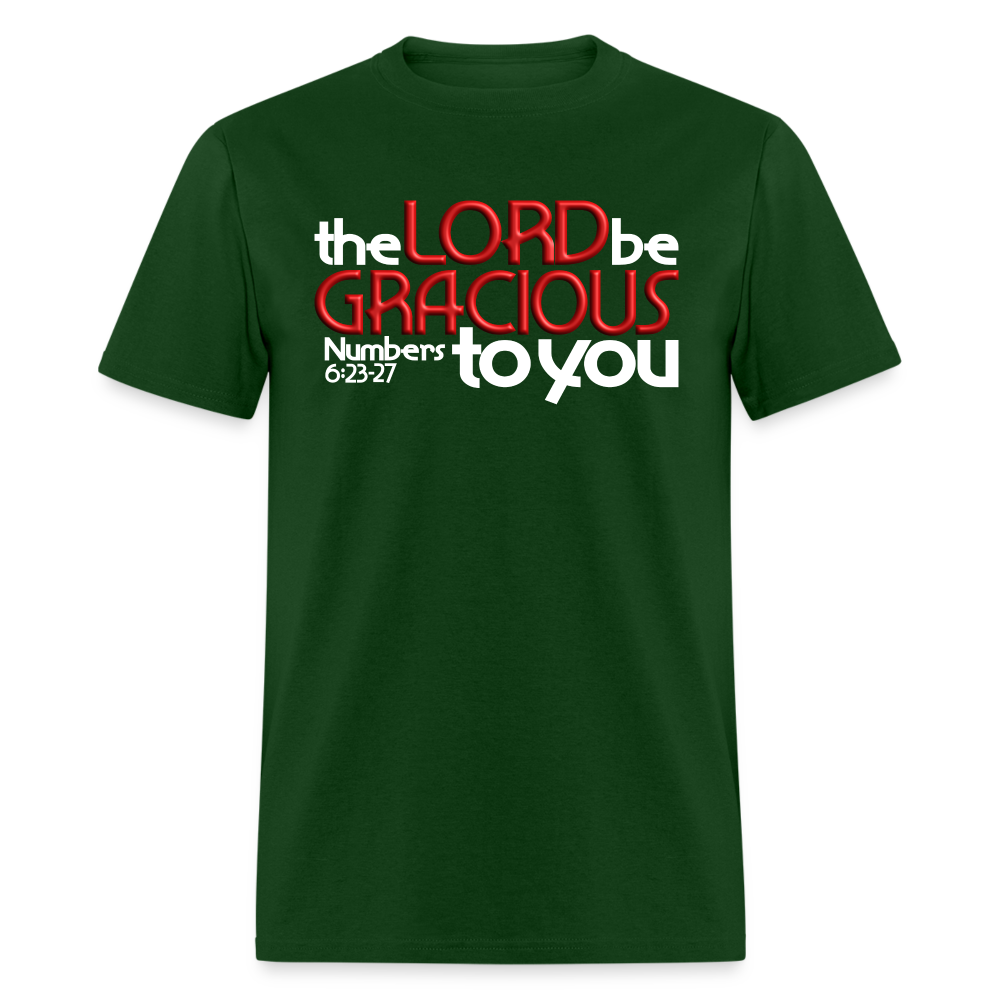 The Lord Be Gracious To You - forest green