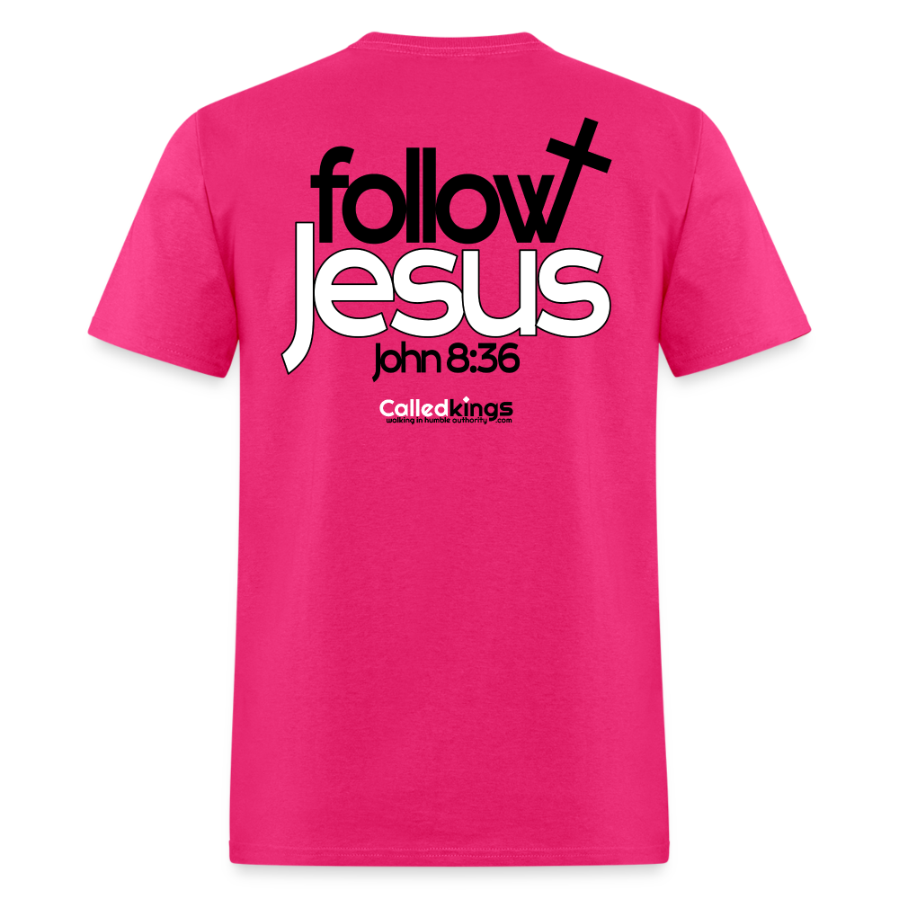 WTBSF? Follow Jesus - fuchsia