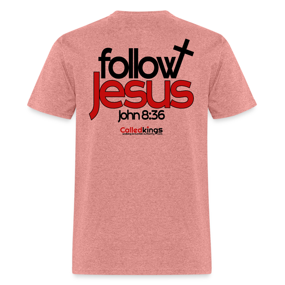 WTBSF? Follow Jesus - heather mauve