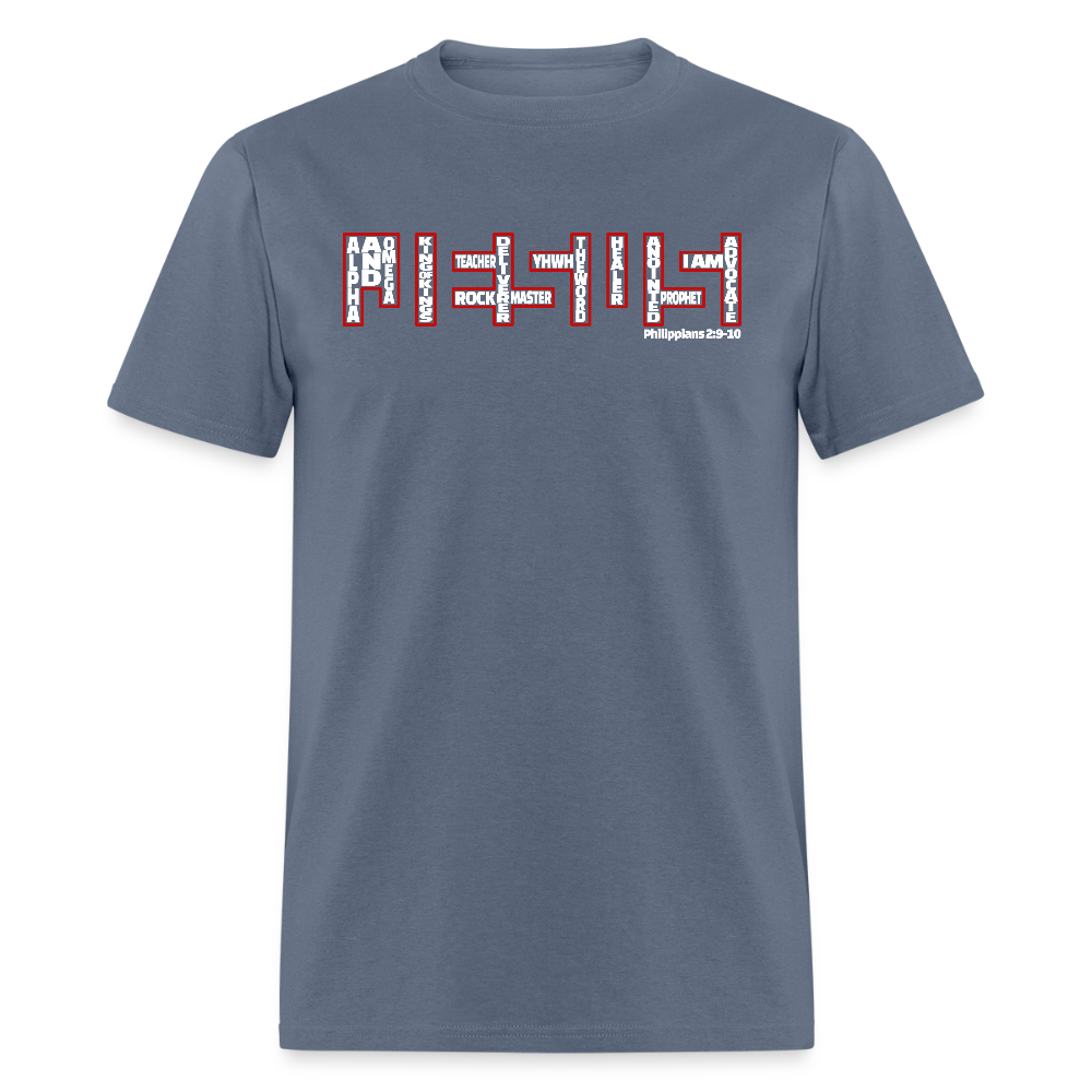 Jesus Name - denim
