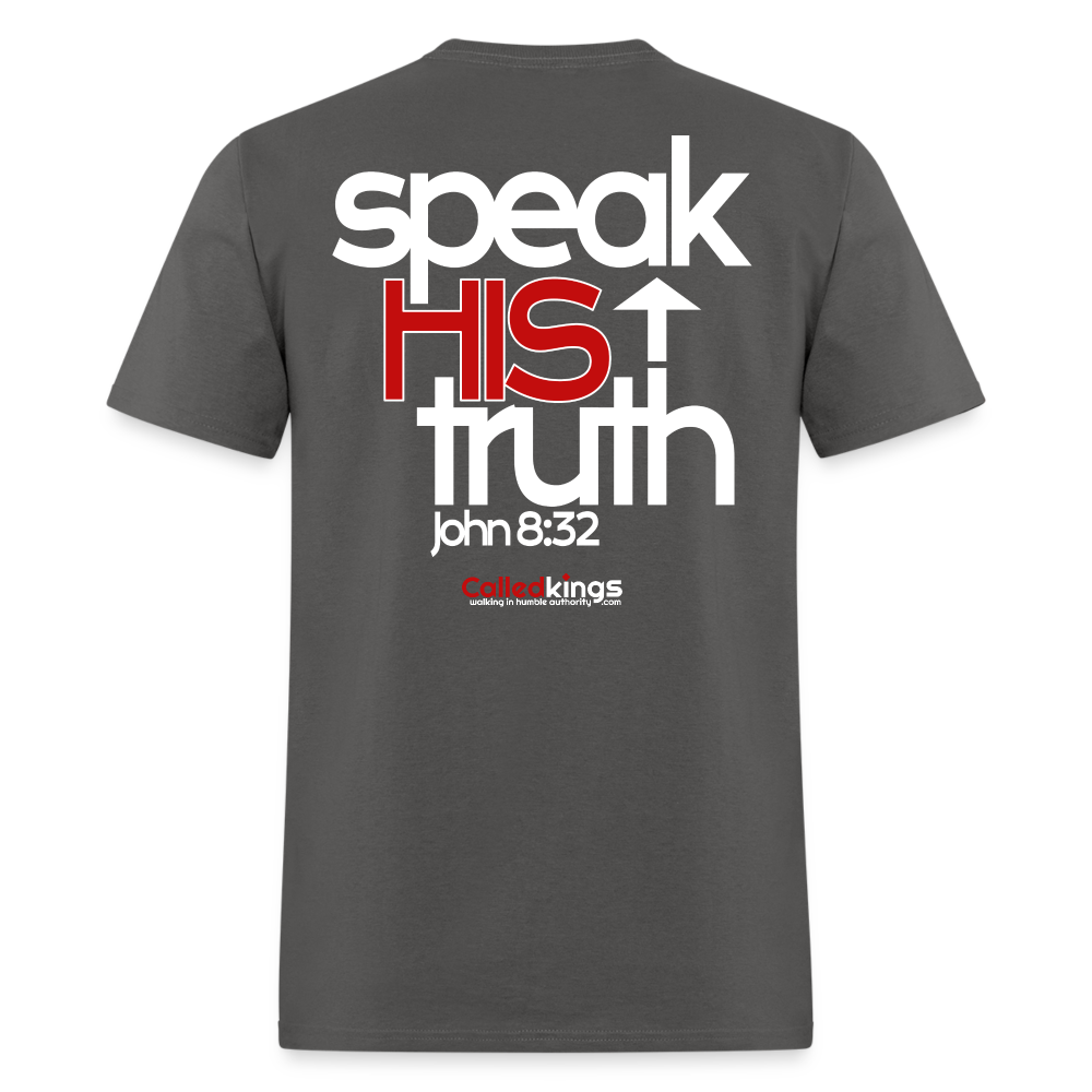 WTBSF? Speak His Truth - charcoal